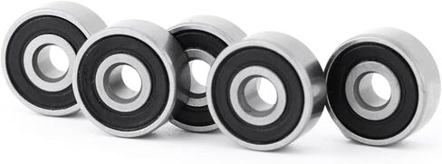 10pcs 623-2RS Deep Groove Ball Bearings ID 3mm, OD 10mm, Width 4mm Miniature Double Seal Small Bearings, Mini Ball Bearings Sealed Steel Z1 (P0), ABEC 1 in Saudi Arabia