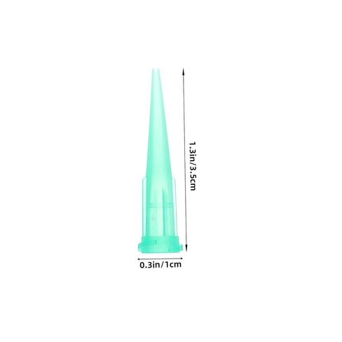 ULTECHNOVO 100pcs Glue Dispensing Tips Tapered Nozzle for Precise Application Laboratory Tools Glue Nozzle Tips for DIY Projects Compatible with Various Industrial Equipment in Saudi Arabia