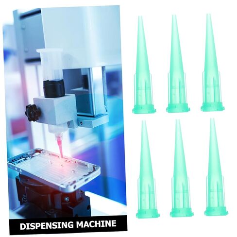 ULTECHNOVO 100pcs Glue Dispensing Tips Tapered Nozzle for Precise Application Laboratory Tools Glue Nozzle Tips for DIY Projects Compatible with Various Industrial Equipment in Saudi Arabia
