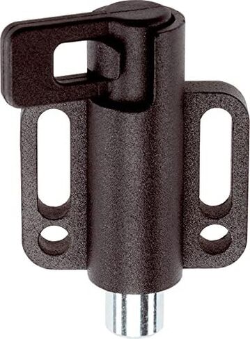 22120.1236 Locking Bolt with Screw-On Flange, Horizontal/with Locking Mechanism, Right, D = 12 mm / L2 Min. = 12 mm in Kuwait