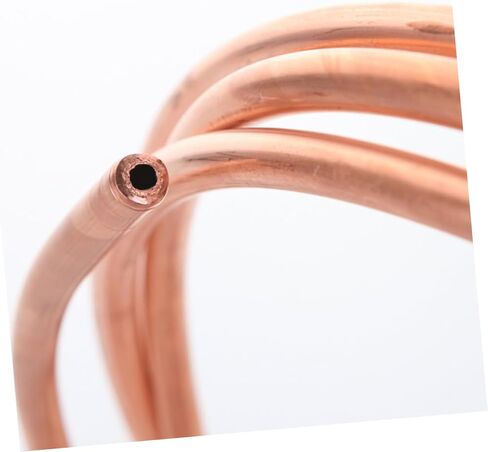 NOLITOY 2pcs Soft Coil Copper Tubing 4mm X 0.5mm Thin Wall 2m Length Refrigeration and Air Conditioner Copper Tubes for Freezer and Hvac Applications in Saudi Arabia