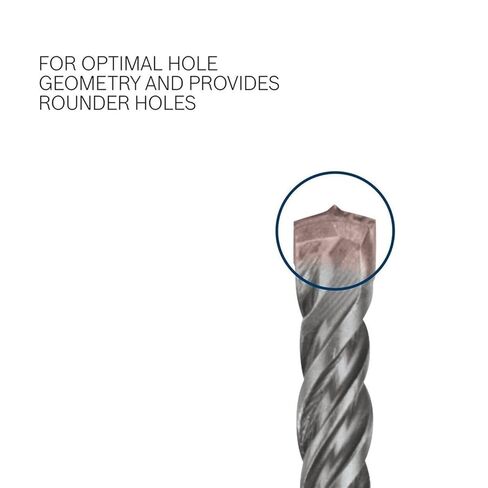 110mm Twist Electric Hammer Spiral Rotary Carbide Tip Masonry Concrete Wall Power Tool Impact Drill Bits 5/6/8mm 1Pcs (Size : 8x110mm) in Saudi Arabia
