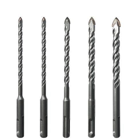 5PCS Glass Ceramic Tile Concrete Drill Bits Set 6/8/10/12mm Carbide Tipped SDS Plus 160mm Masonry Drill Bit (Color : 10mm(5PCS)) in Saudi Arabia