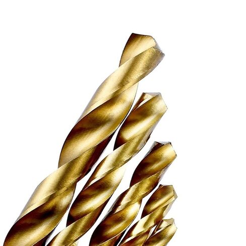 19 قطعة HSS M2 المغلفة مثقاب الخشب للمعادن النجارة لقم الحفر مجموعة 1.0 ~ 10 مللي متر أدوات كهربائية اكسسوارات in Kuwait