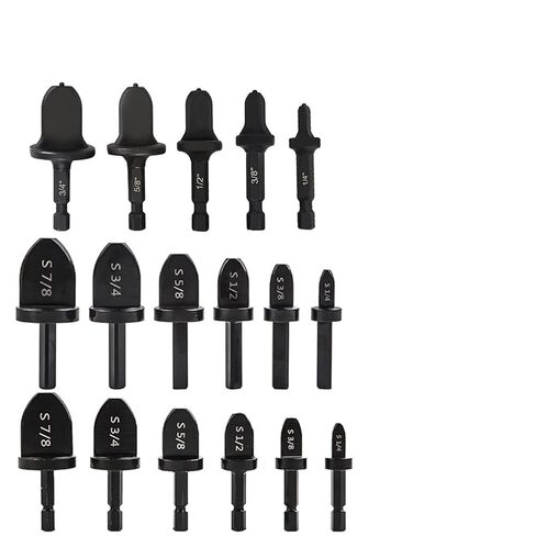 Drill Bits Set Tube Pipe Expander Air Conditioner Flaring (Color : Set A(6PCS)) in Saudi Arabia