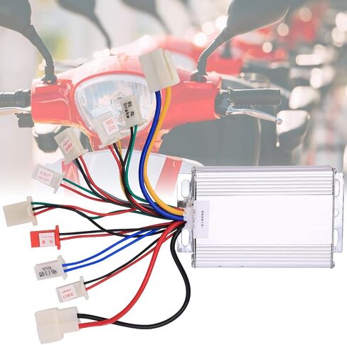 36V 500W Brushed Motor Controller DC Motor Speed Control Aluminum Alloy Housing with Smart Chip for Scooter Electric Bike Parts in Saudi Arabia