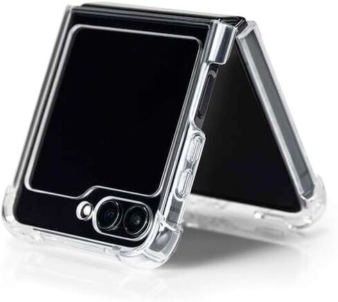 Skinit Clear Phone Case Compatible with Galaxy Z Flip5 5G - Officially Licensed NFL Dallas Cowboys Design in Saudi Arabia