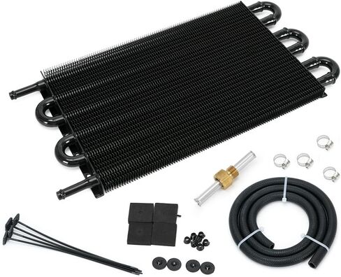 Universal 1/2" Transmission Cooler Aluminium alloy 16 Pass Tube & Fin Sliver in Kuwait