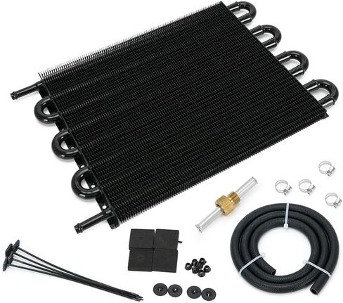 Universal 1/2" Transmission Cooler Aluminium alloy 16 Pass Tube & Fin Sliver in Kuwait
