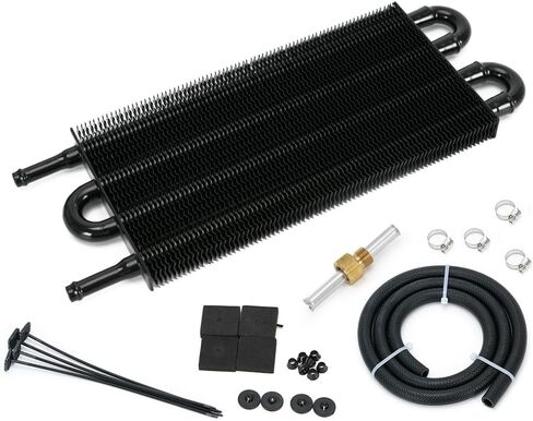 Universal 1/2" Transmission Cooler Aluminium alloy 16 Pass Tube & Fin Sliver in Kuwait