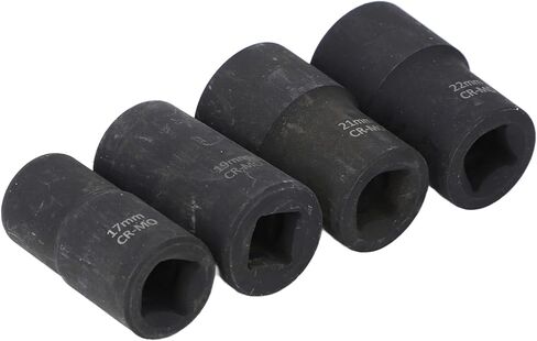 طقم استخراج، فولاذ Cr Mo عالي الصلابة، مقاس 17 مم 19 مم 21 مم 22 مم، مثالي لإصلاح السيارات والمشروعات المنزلية in Kuwait