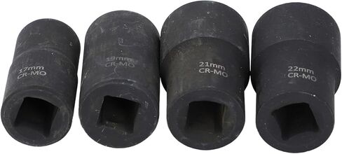 طقم استخراج، فولاذ Cr Mo عالي الصلابة، مقاس 17 مم 19 مم 21 مم 22 مم، مثالي لإصلاح السيارات والمشروعات المنزلية in Kuwait