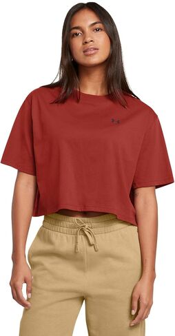 Under Armor Womens Box Box Logo Shirt Shirt ، (100) أبيض / / أسود ، xx-small in Kuwait