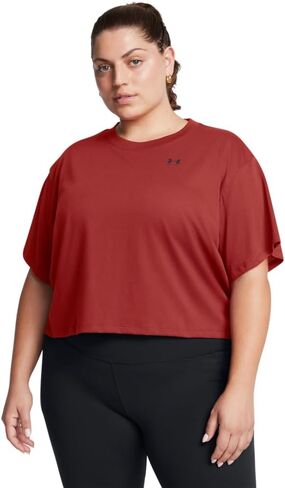 Under Armor Womens Box Box Logo Shirt Shirt ، (100) أبيض / / أسود ، xx-small in Kuwait