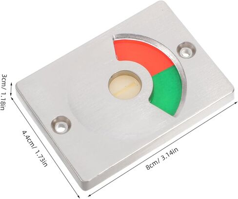 KALLORY Vacant Engaged Indicator Door Lock for Public Toilets Bathroom Stall Lock with Stainless Steel Latch Easy Recognition for Restaurants Offices Malls in Saudi Arabia