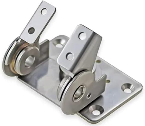 Dual Axis Torque Rotation 360 ° Stainless Steel and Arbitrary Stop Damping Shaft Hinge 1Pcs in Saudi Arabia