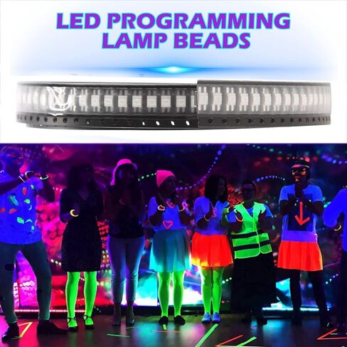 200 قطعة SK6812 Mini-E RGB (مشابه WS2812B) SK6812 3228 SMD Pixels LED رقاقة قابلة للتوجيه بشكل فردي بالألوان الكاملة DC 5V، أبيض، 500076361 in Kuwait