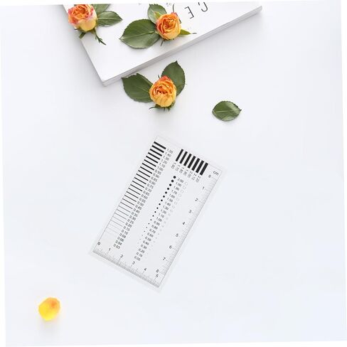 Mobestech High Precision Transparency Measurement Ruler for Spot Inspection Crack Width Gauge Diameter Defect Detection Tool in Saudi Arabia