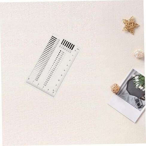 Mobestech High Precision Transparency Measurement Ruler for Spot Inspection Crack Width Gauge Diameter Defect Detection Tool in Saudi Arabia