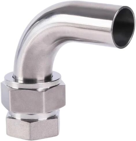 غطاء طرفي 1/16 بوصة - 1 بوصة 3-25 مم أنبوب OD ضغط Union SUS316L 304 وصلة تركيب أنابيب من الفولاذ المقاوم للصدأ موصل متري قفل صامولة UNF (2000 PSI SS304، 20MM_METRIC NUT) in Kuwait