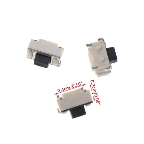 Sara-u 10 قطع/1 مجموعة زر ضغط جانبي صغير SMD SMT تاكت سويتش 2x4x3.5 ملم in Kuwait