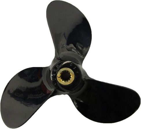 جونسون Evinrude OMC OEM المروحة 9x10 اليد اليمنى 14-28HP، 0763589 in Saudi Arabia