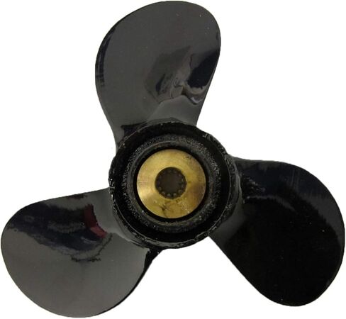 جونسون Evinrude OMC OEM المروحة 9x10 اليد اليمنى 14-28HP، 0763589 in Saudi Arabia