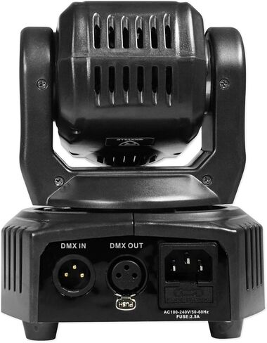 Rockville RockOn-7 40W RGBW Moving Head Wash Light, 4x10W LEDs, DMX & Sound Modes, Full-Function Remote, for DJs, Clubs, Stage Lighting in Saudi Arabia