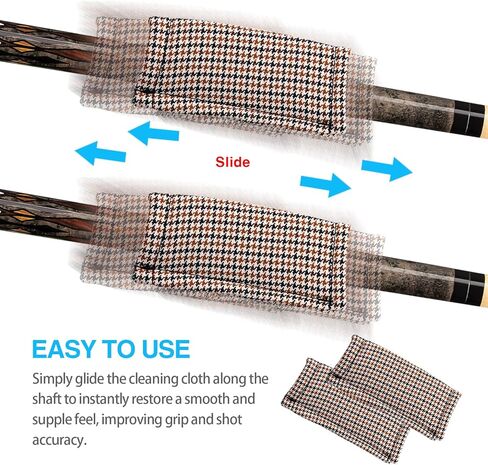 قطعتان من أداة تنظيف البلياردو، أداة تنظيف البلياردو الاحترافية، عمود تنظيف السنوكر in Kuwait