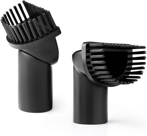 فرشاة دوارة Shop-Vac مقاس 1-1/4 بوصة، عبوتان - مثالية للتنظيف المرن للأجزاء الداخلية للسيارة والسجاد والأرائك in Kuwait