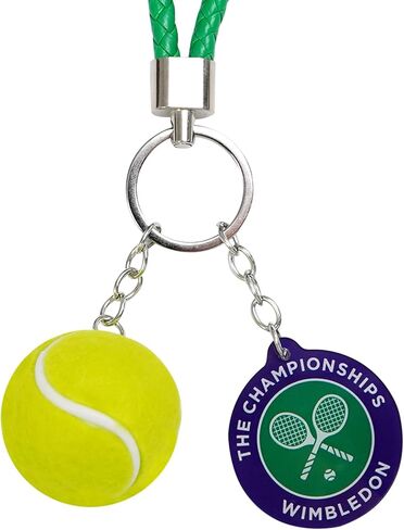 Mini Tennis Ball Keychain - Grand Slam Style, Cute Tennis Key Ring for Fans & Players, Vibrant Tennis Gift in Kuwait