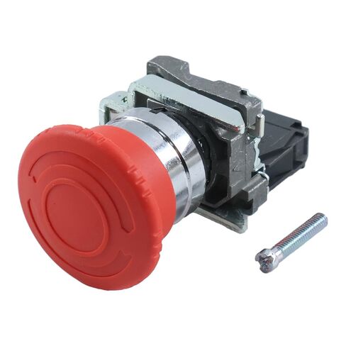 JEENDA 1NC زر ضغط إيقاف الطوارئ XB4 BS8442 + كتلة الاتصال ZBE-102 in Saudi Arabia