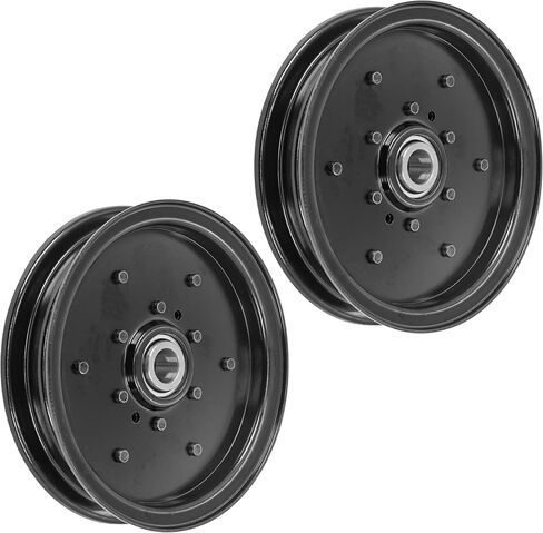 Caltric Idler Pulley Compatible with Land Pride AFM4011 AFM40133 AFM4014 AFM40168 AFM4216 808-073C in Saudi Arabia