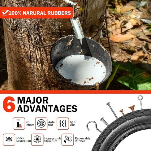 إطار دراجة كهربائية صلب مقاس 14 × 2.125، إطار دراجة كهربائية مقاس 14 × 2.125 لاستبدال الدراجات البخارية الكهربائية، دراجة إلكترونية قابلة للطي ودراجات أطفال قطعتين in Kuwait