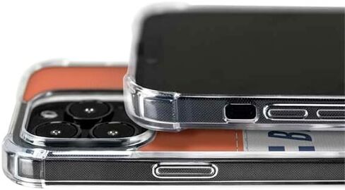 حافظة هاتف Skinit متوافقة مع MagSafe iPhone 15 Pro - تصميم مخطط أبيض مرخص رسميًا من NFL Denver Broncos in Kuwait