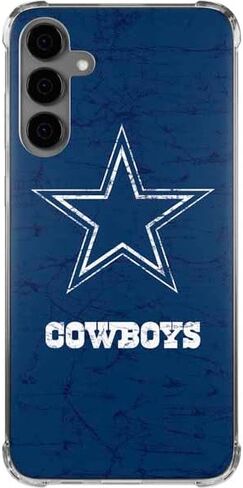 حافظة هاتف Skinit الشفافة متوافقة مع هاتف Galaxy S24 Plus - تصميم مرخص رسميًا من NFL Dallas Cowboys in Saudi Arabia