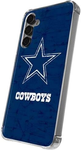 حافظة هاتف Skinit الشفافة متوافقة مع هاتف Galaxy S24 Plus - تصميم مرخص رسميًا من NFL Dallas Cowboys in Saudi Arabia