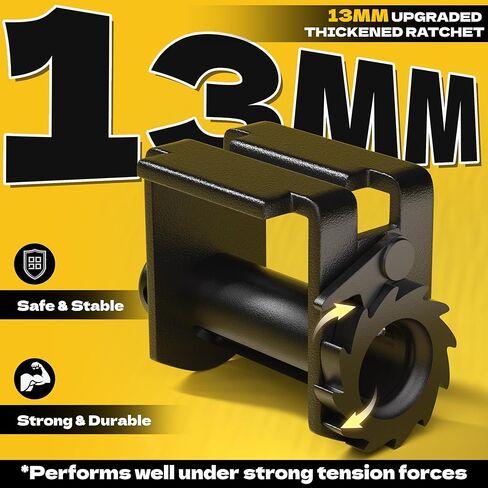 KJE Sliding Winch 4-Pack for Flatbed Trailers - Compatible with 4" Winch Straps & Double L Tracks,5,500 LBS Working Load Limit, Adjustable Tie Down System in Kuwait