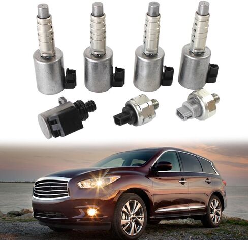 8HP45 8HP70 8HP90 Transmission Solenoid Kit Compatible with 2012-2016 X3/X5/X6 2.0L-4.4L 2016 X1 2.0L Replaces# 8HP45 8HP70 in Saudi Arabia