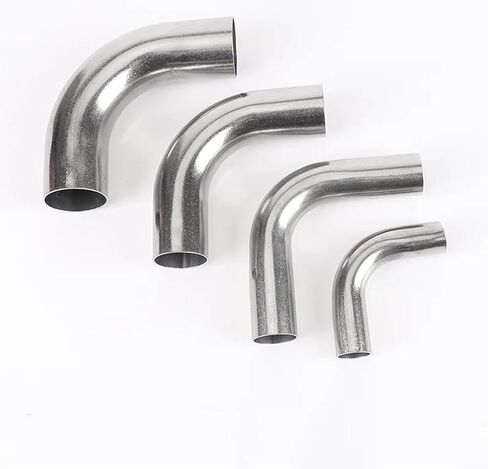 القطر الخارجي 12.7/16/19/25/32/38/45/51/57/76 مللي متر 304 الفولاذ المقاوم للصدأ 90 درجة الكوع إطالة وصلة أنابيب اللحام (38 مللي متر × 1.5 مللي متر) in Kuwait