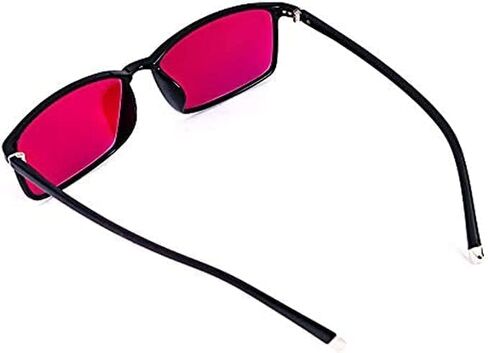 Teenkorov Double Coating Color Blind Glasses for Men and Women with Red-Green Blindness,Can Blue Light Blocking in Kuwait