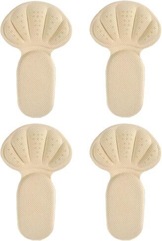 Sponge Heel Cushion Heel Grips Shoes Pads, 2 Pair Self-Adhesive Heel Cushion Inserts for Shoe Too Big, Thick Back Insoles Shoe Liners Heel Protectors (Apricot) in Saudi Arabia
