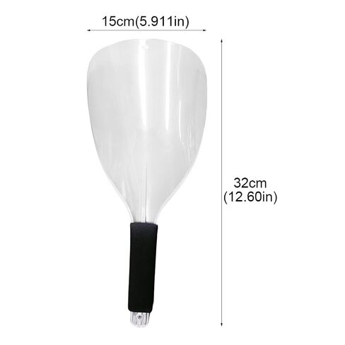 قناع وجه لصالونات الحلاقة مكون من 3 قطع، درع بلاستيكي لتصفيف الشعر مع مقبض إسفنجي، وسائد غطاء لرذاذ الشعر قابلة لإعادة الاستخدام، واقي لرذاذ الشعر لتصفيف الشعر (شفاف) in Kuwait