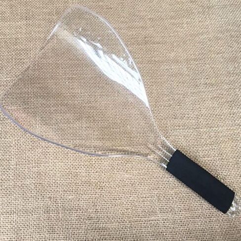 قناع وجه لصالونات الحلاقة مكون من 3 قطع، درع بلاستيكي لتصفيف الشعر مع مقبض إسفنجي، وسائد غطاء لرذاذ الشعر قابلة لإعادة الاستخدام، واقي لرذاذ الشعر لتصفيف الشعر (شفاف) in Kuwait