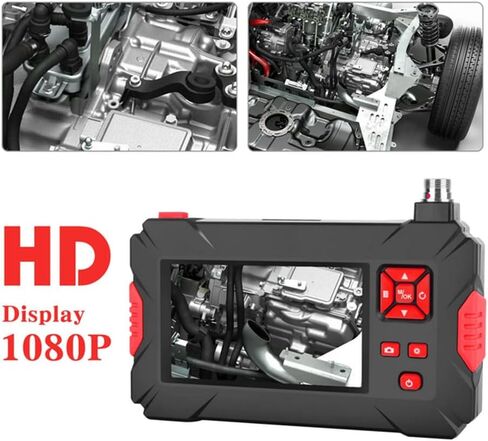 2 متر/5 متر/10 متر HD المنظار الصناعي 2600 مللي أمبير مجاري قابلة للفصل عدسة مزدوجة كاميرا المنظار 8 مم IP67 عدسة مقاومة للماء مناسبة لاختبار الأجهزة المنزلية ﻿ in Kuwait