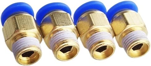 10PCS PC6-01 PC6-02 PC8-02 PC10-02 Air Connectors Male Hose Quick Release Fittings Straight Push In pneumatic Fitting 1/4(PC6-01(10Pcs a lot)) in Saudi Arabia