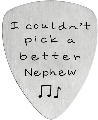 Guitar Pick Gifts for Nephew Guitar Player Musician Gift Ideas for Nephew Christmas Birthday Graduation Gifts in Saudi Arabia