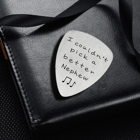Guitar Pick Gifts for Nephew Guitar Player Musician Gift Ideas for Nephew Christmas Birthday Graduation Gifts in Saudi Arabia