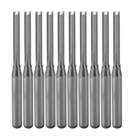 3.175mm Straight Slot Bit Wood Cutter CNC Two Double Flute Bits Router in Kuwait