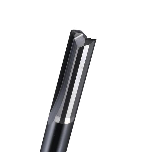 10Pcs 3.175/4/5/6/8mm Two Flutes Straight Slot End Mill CNC 2F Milling Cutter Tools Wood Router Bit(10PC 3.175x2.0x6x38L) in Saudi Arabia